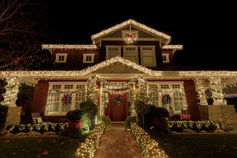 Holiday Light Installation In Paradise Valley
